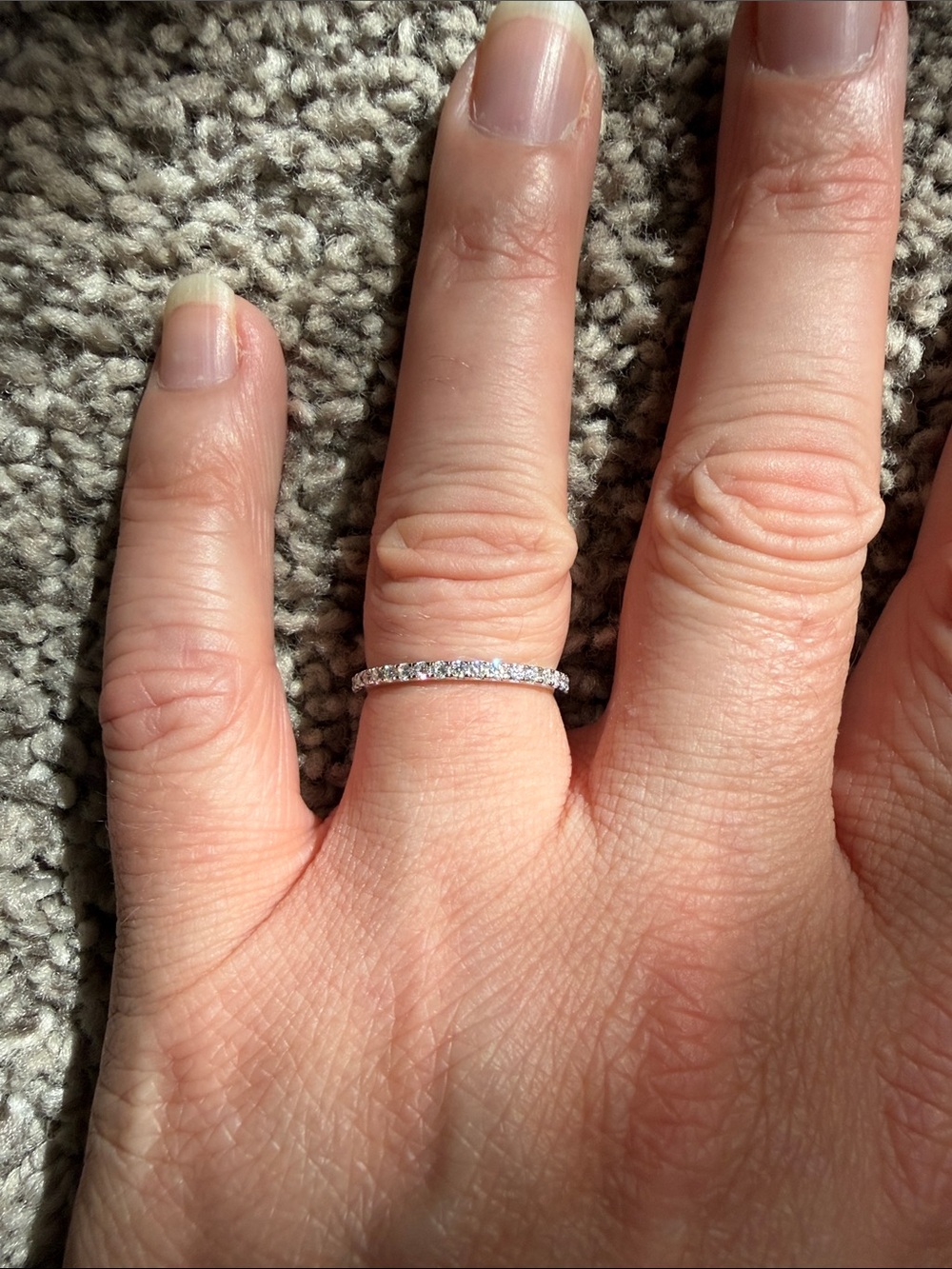 Size 7 Moissanite
